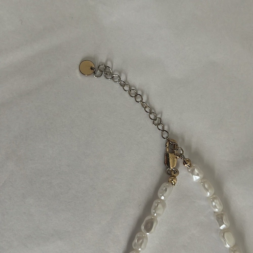 Carly Jean Los Angeles Kalani Pearl Heart Necklace - Picture 4 of 5